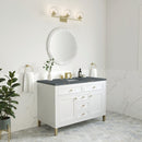 James Martin Chicago 48" Single Bathroom Vanity, Glossy White
