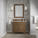 James Martin Brittany 36" Single Bathroom Vanity, Saddle Brown