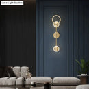 GobekUsa Ayten - Modern Style Golden LED Wall Lamp For Living Room Bedroom Dining Room Aisle Lighting