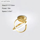 GobekUsa Ayten - Modern Style Golden LED Wall Lamp For Living Room Bedroom Dining Room Aisle Lighting