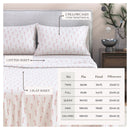 100% Turkish Cotton Flannel Sheet Sets - Boulder Collection by Great Bay Home