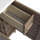 James Martin Portland 36" Single Bathroom Vanity, Whitewashed Walnut