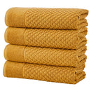 Cotton Diamond Waffle Weave Bath Towel Set - Grayson Collection by Great Bay Home