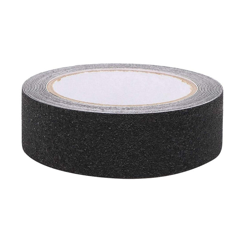 Non-Slip Grip Tape - Waterproof Non-Skid Adhesive Tape For Stairs - 1"X35' Roll, Black