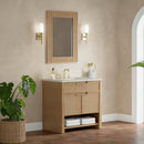 James Martin Solene 36" Single Bathroom Vanity, Seaside Oak