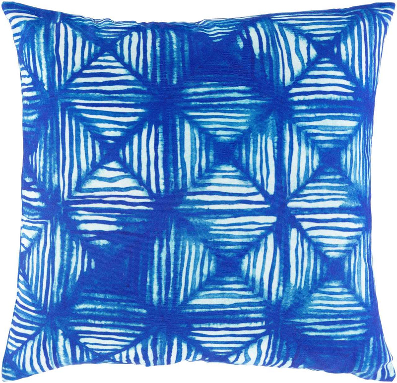 Jette Bright Blue Pillow Cover