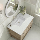James Martin Breckenridge 36" Single Bathroom Vanity, Whitewashed Oak