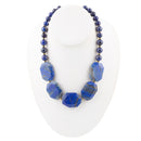 Azul Blue Lapis Golden Statement Necklace