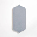 Azure Crackled Tear Field Ceramic Tiles 3 5/8x8
