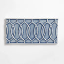 Azure Crackled Vienna Ceramic Accent Tiles 4x8