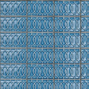 Azure Crackled Vienna Ceramic Accent Tiles 4x8