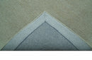 Azure Custom Made Modern Design Beige And Gray Hand Tufted Wool Rug