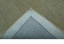 Azure Custom Made Modern Design Gray and Brown Hand Tufted Wool Rug