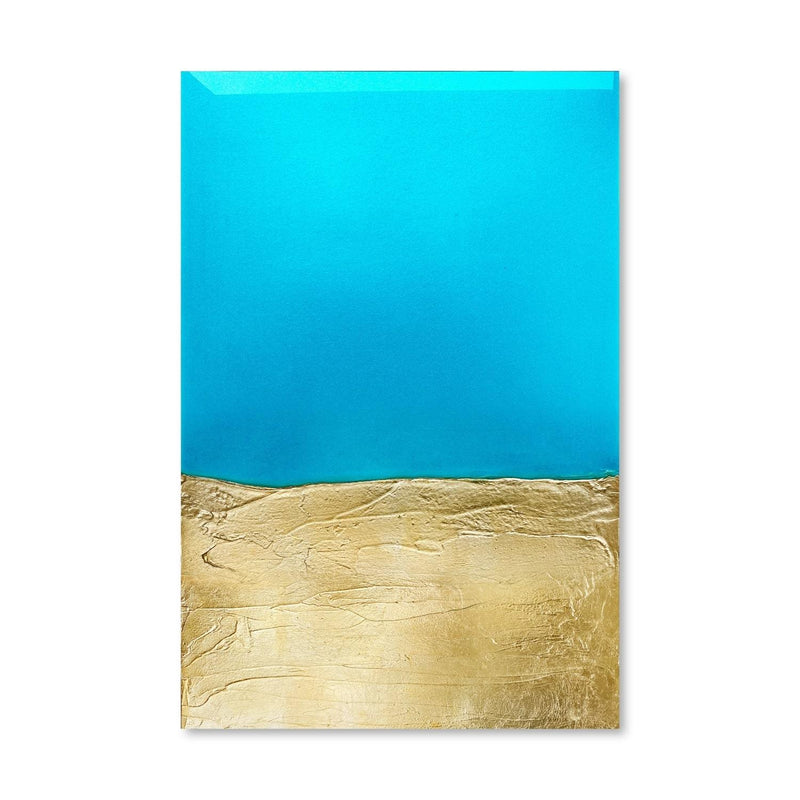 Azure Gold Canvas