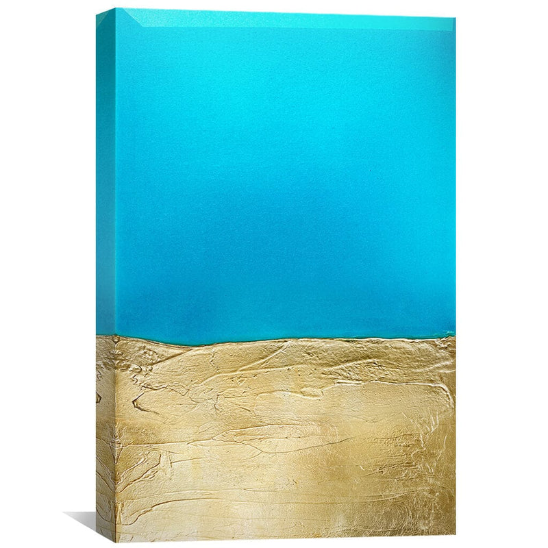 Azure Gold Canvas