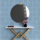 Azure Matte Terrazzo Tiles 8x8