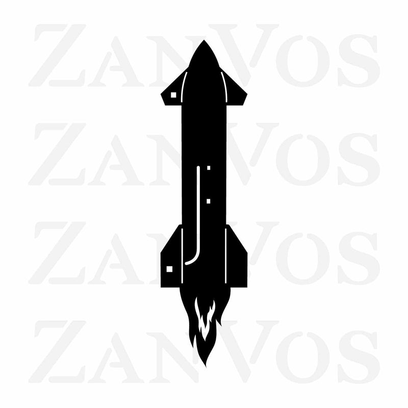 Spaceship Wall Art V2