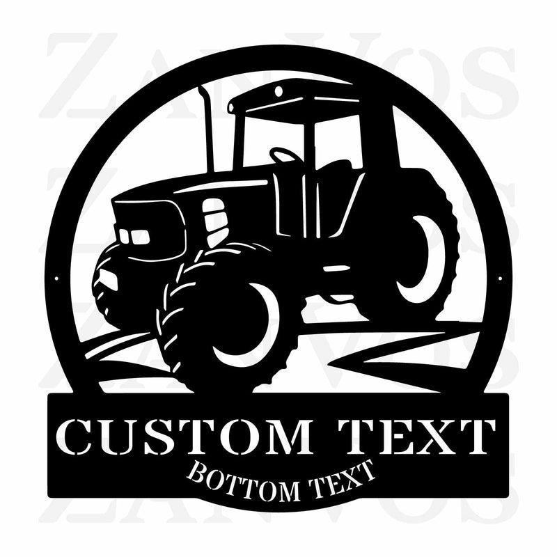 Modern Tractor Monogram