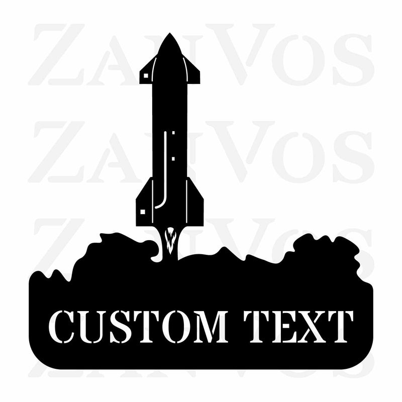 Spaceship Monogram