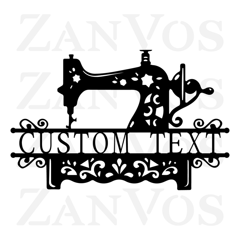 Sewing Machine Monogram
