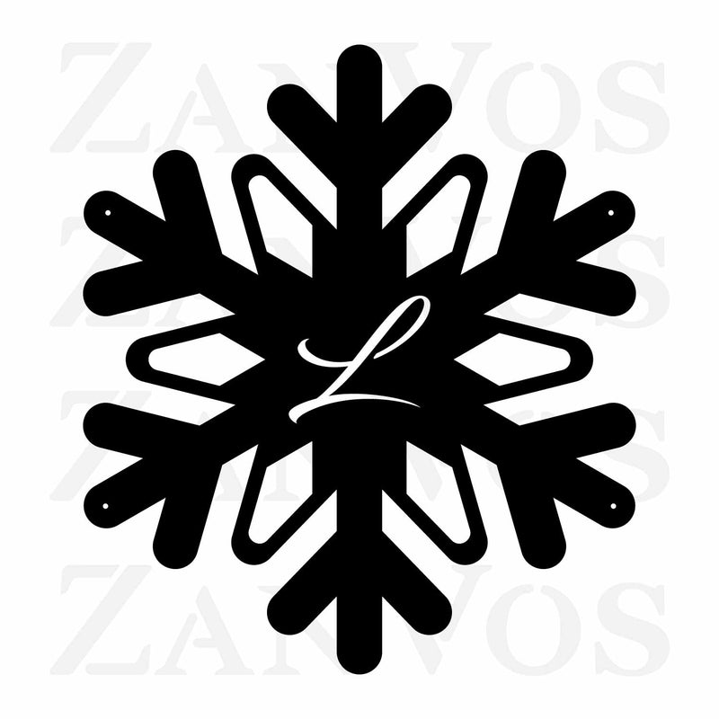 Snowflake Monogram