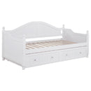 Julie Ann Wood Twin Daybed with Trundle White