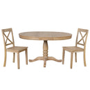 Modern Dining Table Set For 4, Round Table And 4 Kitchen Room Chairs, 5 Piece Kitchen Table Set For Dining Room, Dinette, Breakfast Nook by HouseOfZazla