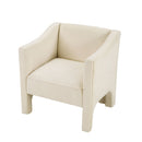 Barrel Accent Chair With Enclosed Arms by HouseOfZazla