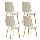 Modern Dining Chairs Ergonomic Design For Kitchen (Set of 4) by Unique Piece Furniture