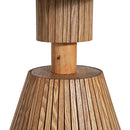 Unique Four-Leaf Clover Side Table for Living Room, Bedroom & Small Spaces by HouseOfZazla