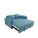 54 "velvet blue sofa sofa bed dual purpose living room retractable bed