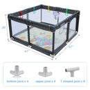 47" x 47" Baby Playard Cloth Playpen Removable Enclosures for Indoor and Outdoor Use Care for Children and Pets