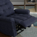 Velour - Power Lift Chair - Blue by HouseOfZazla