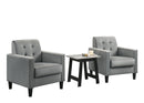 Hale - Armchairs And End Table Living Room (Set of 3) by HouseOfZazla