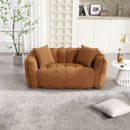 Cozy Beanbag Chair With High Resilience Foam Core For 2 by Unique Piece Furniture