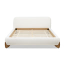 Alpine - Puffy Modern Platform Bed by HouseOfZazla