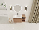 40'' Wall-Mounted Bathroom Vanity