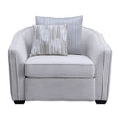 Mahler II - Chair With 2 Pillows - Beige Linen by Unique Piece Furniture
