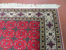 6' X 10' Vintage Handmade Turkish Sevas Kayseri Wool Rug Carpet Nice
