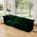 Slipcovered Modern 3 Seater Sofa
