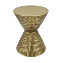 Antique Hourglass Side Table