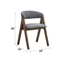Keiki - Side Chair (Set of 2) - Gray by Unique Piece Furniture