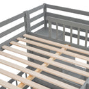 Bunk Bed With Desk, Drawers And Shelves by HouseOfZazla