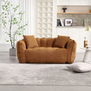 Cozy Beanbag Chair With High Resilience Foam Core For 2 by HouseOfZazla