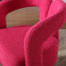 360 Degree Swivel Cuddle Barrel Accent Chairs, Round Armchairs with Wide Upholstered, Fluffy Fabric Chair for Living Room, Bedroom, Office, Waiting Rooms