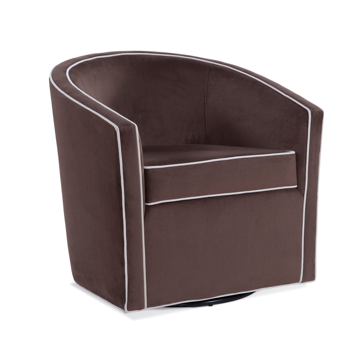 Kendall - Swivel Chair With Barrel Back Design, photo 14 of 18