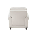 Elvin - Rocking Chair - Beige Fabric