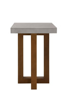 Keven - Faux Concrete Top Table by Unique Piece Furniture