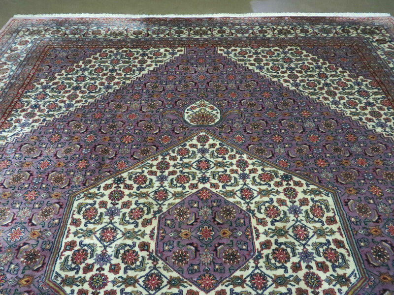 8' X 10' Vintage Fine Handmade India Wool Rug Hand Knotted Carpet Detailed Nice