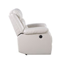 Eilbra - Synthetic Leather Power Motion Recliner - Beige by HouseOfZazla